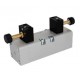 Пневморозподільник 5/2 бістабільний Aignep, стандарт ISO 5599, розмір 1 (10V S1)