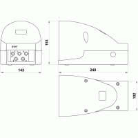 Пневматична педаль AZ Pneumatica для ножного керування
