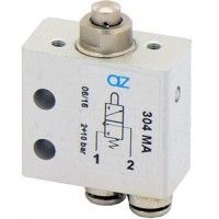 Пневморозподільник 3/2 з механічним керуванням AZ Pneumatica 304 MA